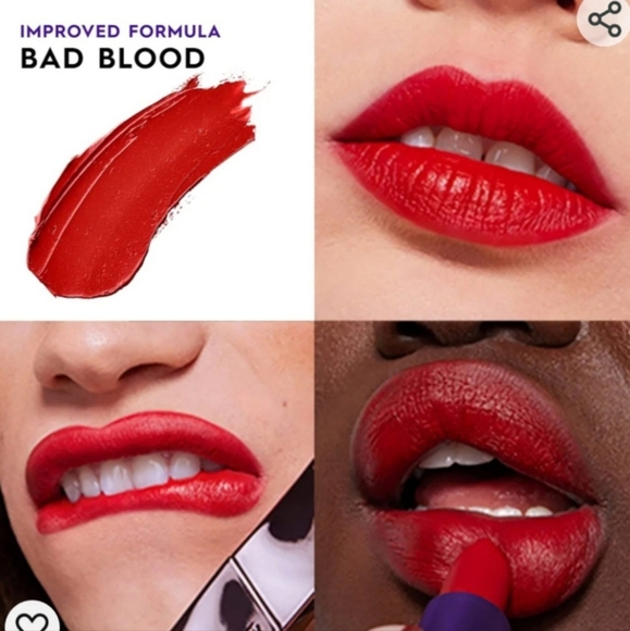 Urban Decay Lipsticks Bad Blood and 100 Degrees - Picture 10 of 12